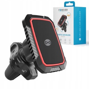 Uchwyt na kratkę nawiewu Forever GSM115434 czarny