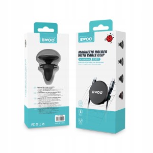 Uchwyt na kratkę nawiewu Bwoo Zj67 czarny