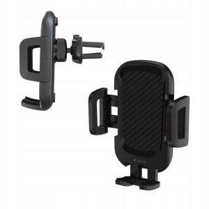 Uchwyt na kratkę nawiewu Devia BRA011809 czarny