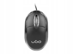 UGO Mysz optyczna Simple 1000 DPI czarna