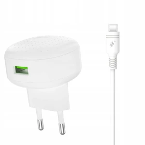 XO ładowarka siec L86 QC 3.0 18W 1xUSB kabel USB-C