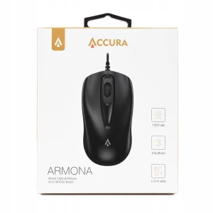 Myszka przewodowa Accura ACC-M1050 sensor optyczny