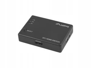 Przełącznik HDMI Lanberg SWV-HDMI-0003 czarny