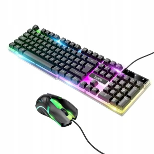 hoco GM11 Klawiatura LED 104 + myszka 1000 DPI