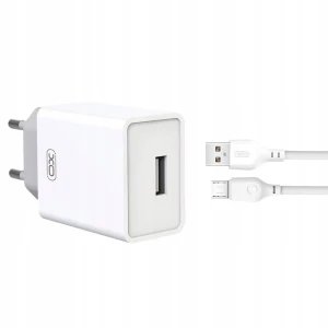 XO ładowarka L93 1x USB 2,4A + kabel microUSB
