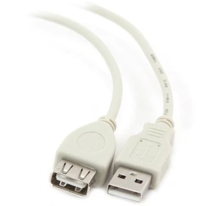 KRÓTKI przedłużacz USB 2.0 kabel 0,75m AA A-A M/F