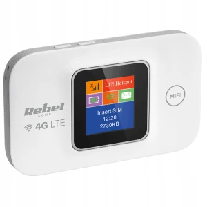 Modem Rebel RB-0701 WiFi 4G LTE na kartę SIM biały