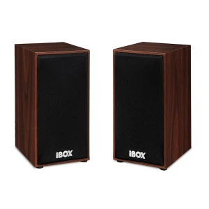 Zestaw głośników 2.0 Ibox IGLSP1 10 W brązowy