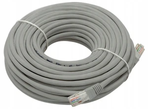 Patchcord U/UTP 5e Blow RJ45 / RJ45 20 m szary