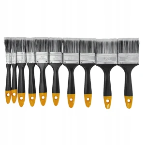 Zestaw pędzli płaski prosty Hard Head 6,35 cm