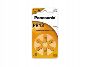 Bateria do aparatów słuchowych Panasonic 13 6 szt.