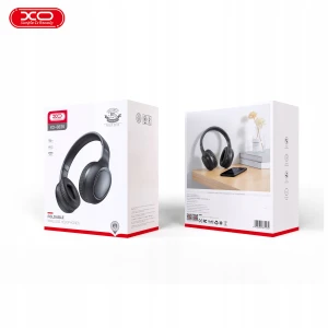 XO Słuchawki Bluetooth BE35 czarne nauszne