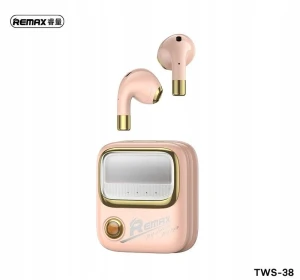 Słuchawka Bluetooth REMAX TWS-38 różowa PINK