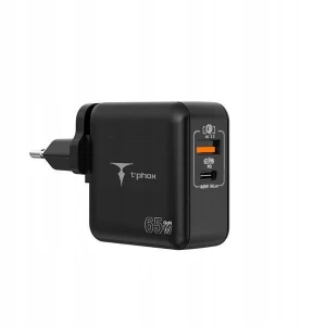 ŁADOWARKA SIECIOWA DUŻA SZYBKA PD 65W USB + USB-C
