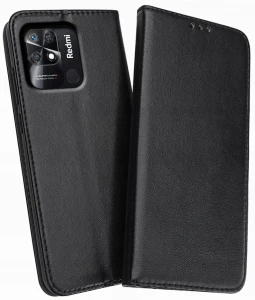 Etui z klapkądo XIAOMI REDMI 10C Telefonu czarny