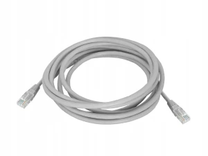 Patchcord U/UTP 6 Lamex RJ45 / RJ45 3 m szary