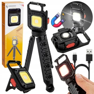 Latarka LED COB 5w1 VERGIONIC